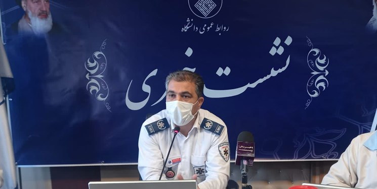 بانوان امدادگر به کمک اورژانس اصفهان می‌آیند