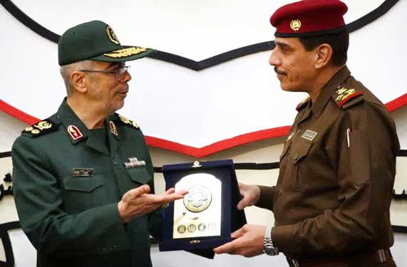 Military chief visits Baghdad, says Iran ready to counter threats to Iraq’s sovereignty