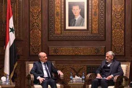 Iran, Syria discuss security challenges during high-level meeting