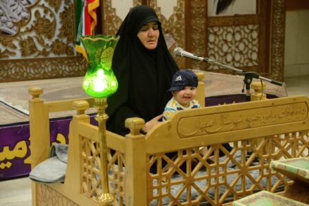 مسابقات قرآن اصفهان جلوه‌ای از حضور “مادر و فرزندی”